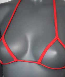 Haut de bikini minimaliste vue latérale
